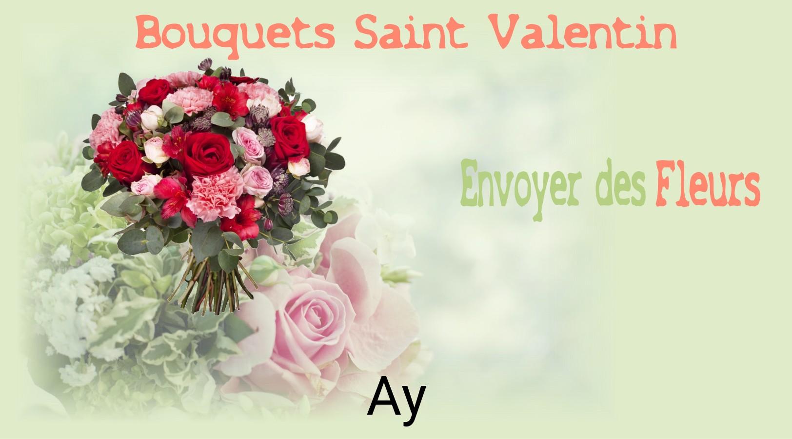 Roses de Saint-Valentin livrées à Ay